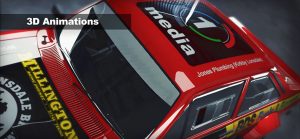 Ford Escort 3D Animation