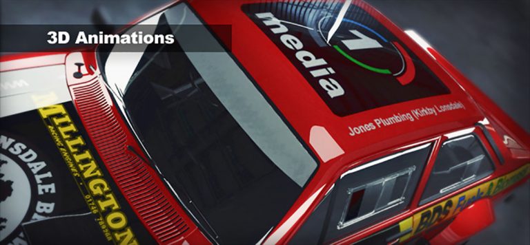 Ford Escort 3D Animation