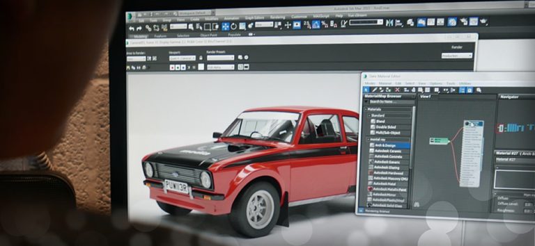 3D model Ford Escort Mk2 rally car Lorna Lou made by 1 media ltd