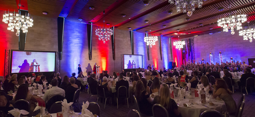 Live video streaming at the Lord Mayor's Ball