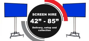 screen hire in the Lakes, Kendal, Lancaster and Kirkby Lonsdale