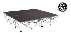 Stage Hire, catwalk hire from 1 media in the Lakes , Cumbria, Lancashire and North Yorkshire. GT stage deck Global Truss Stage Deck in stock and intellistage