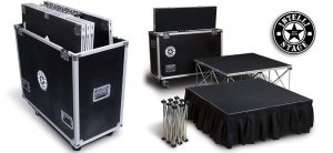 Stage hire catwalk hire from 1 media in the Lakes , Cumbria, Lancashire and North Yorkshire