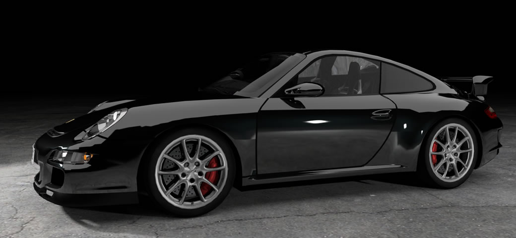 Porsche 911 GT3 - 3D model created by 1 media