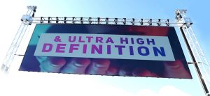 LED video wall for cinema and outdoor events - Lancashire,Cumbria and the Lakes