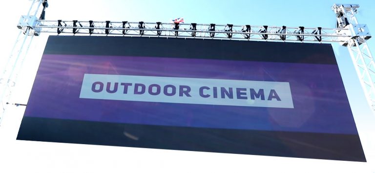 LED video wall for cinema and outdoor events - Lancashire,Cumbria and the Lakes
